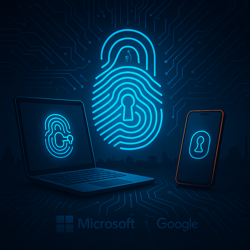 <span> Goodbye Passwords: A 10-Minute, 2-User Passkey Pilot (Microsoft 365 & Google Workspace) </span>