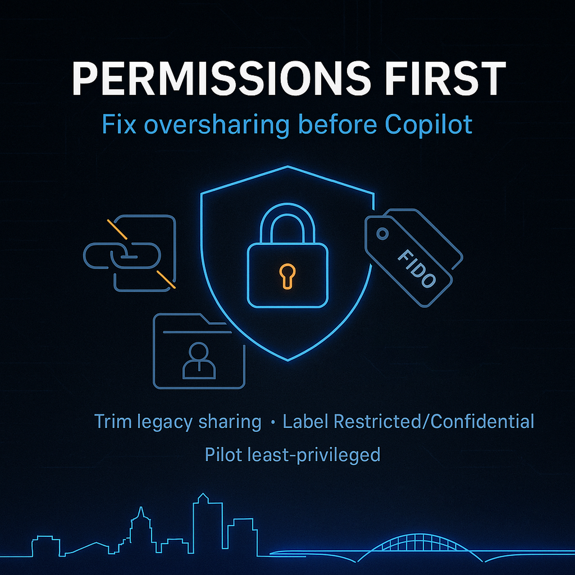 <span> Copilot Is Only As Safe As Your Permissions: A Practical Oversharing Playbook </span>