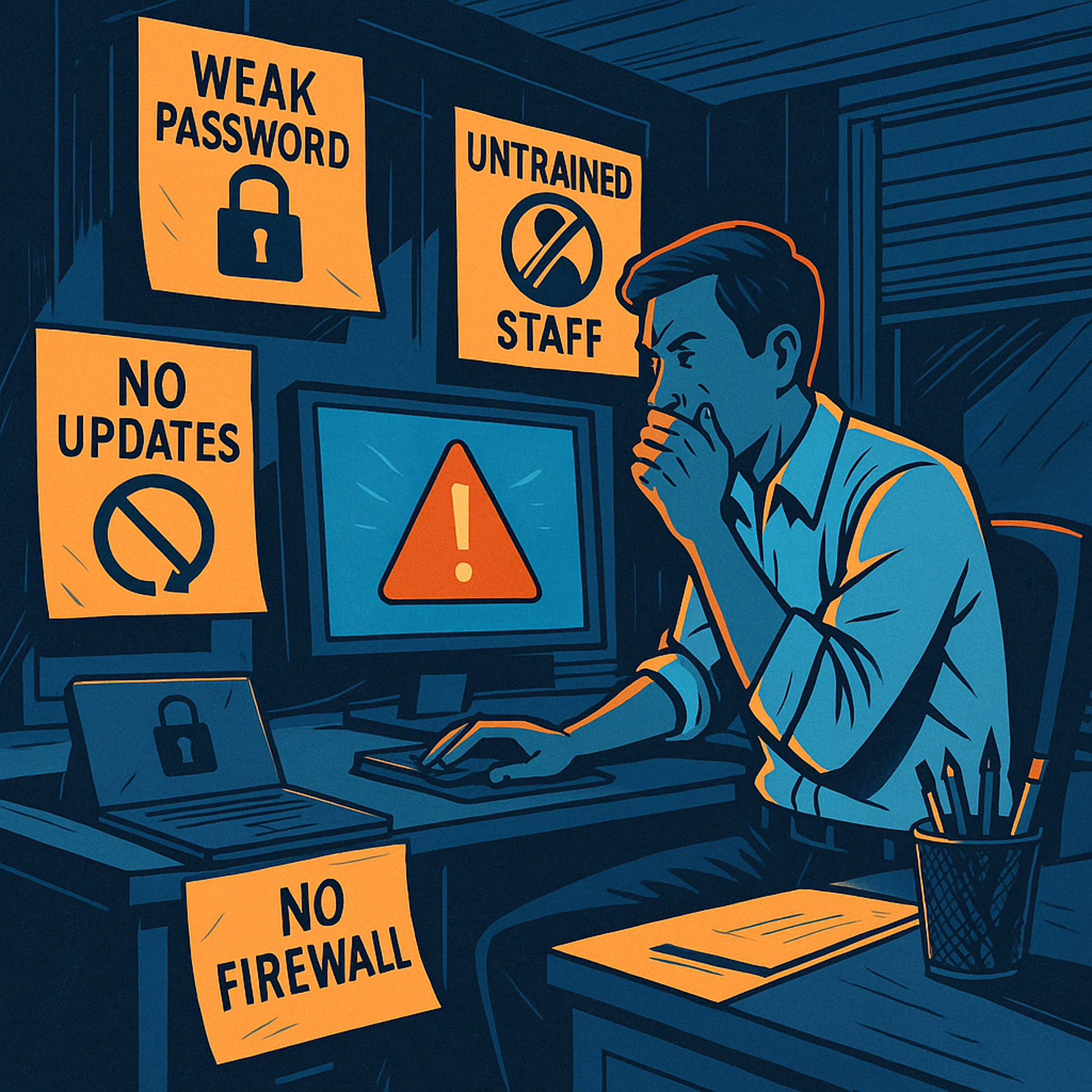 <span> Top Cybersecurity Mistakes Small Businesses Make (and How to Fix Them) </span>